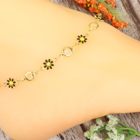 "Dainty Anklet for Women – Elegant Everyday Jewelry & Perfect Gift | MLCRC1514 - Picture 5 of 10